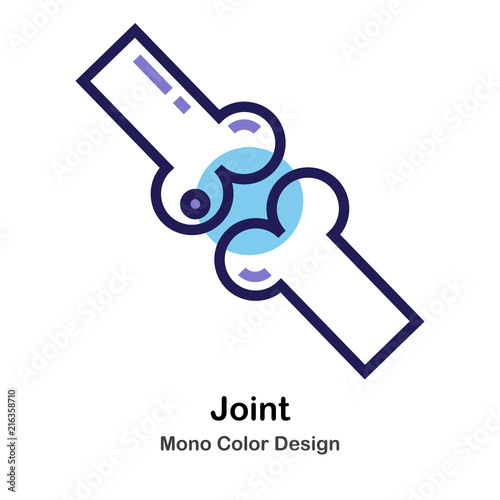 Joint mono color icon