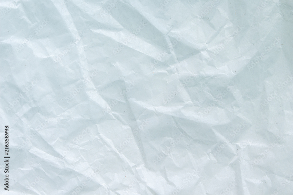 Obraz premium paper crumpled texture pattern white background