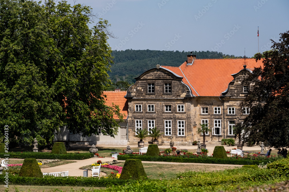 Schlosspark in Blankenburg Harz