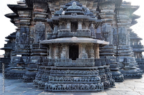 Chennakeshava Temple, Belur, Karnataka, India photo