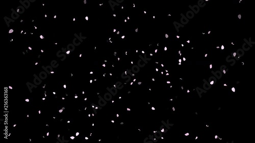 桜の花びら パーティクル