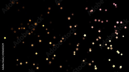 星 ふりそそぐ パーティクル