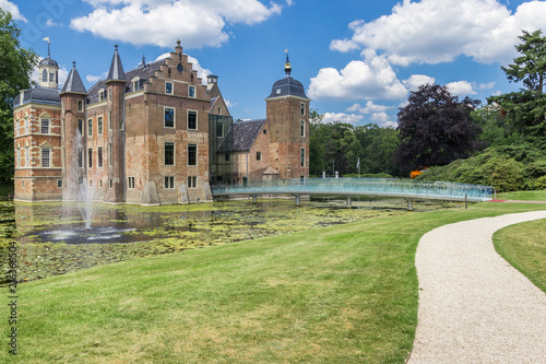 Footpath in the garden of castle Ruurlo, The Netherlands © venemama