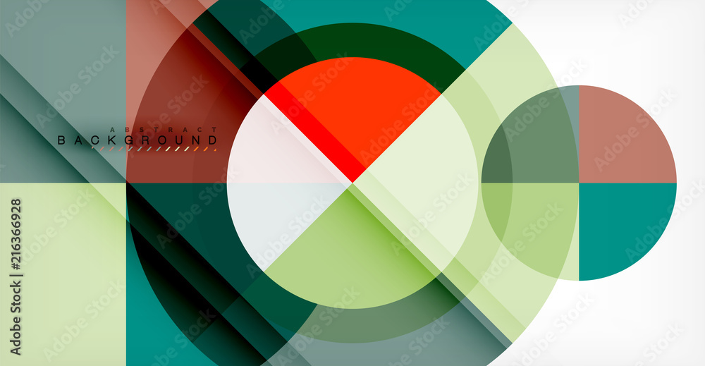 Vector circle abstract background Vector circle abstract background