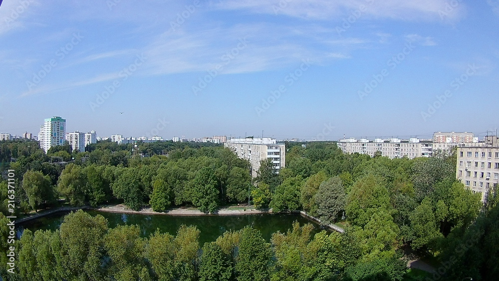 The view from the balcony
