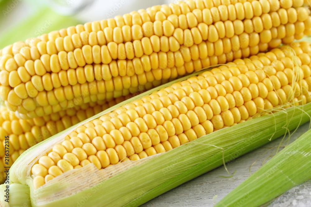 Fresh raw corn