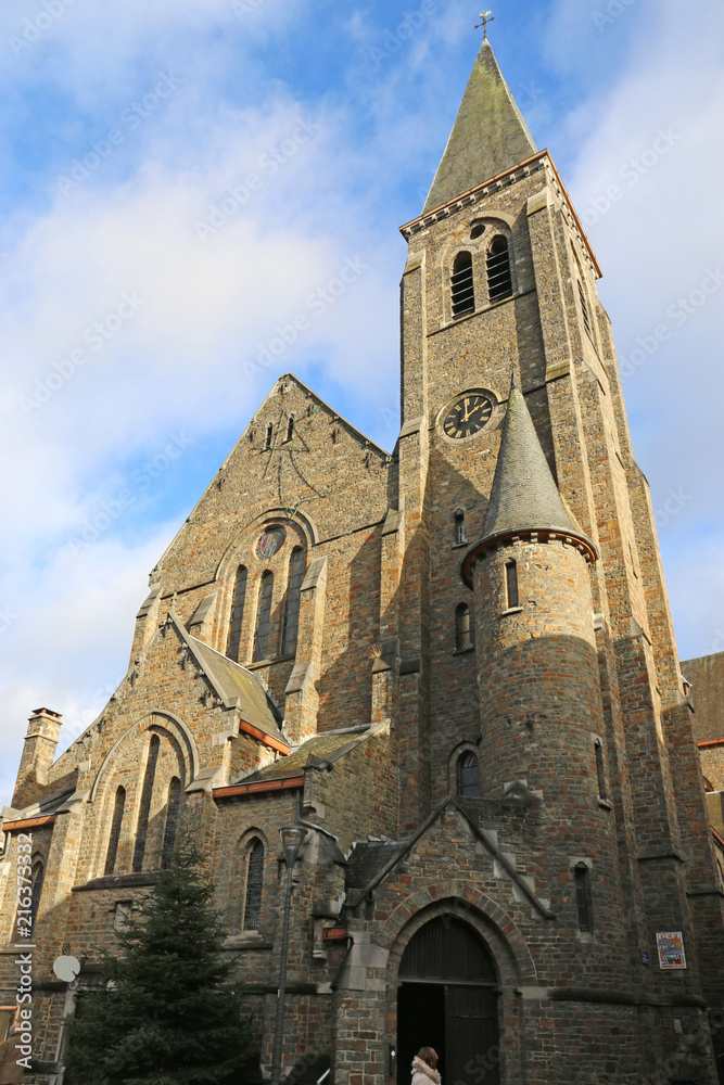 La Roche-en-Ardenne church, Belgium