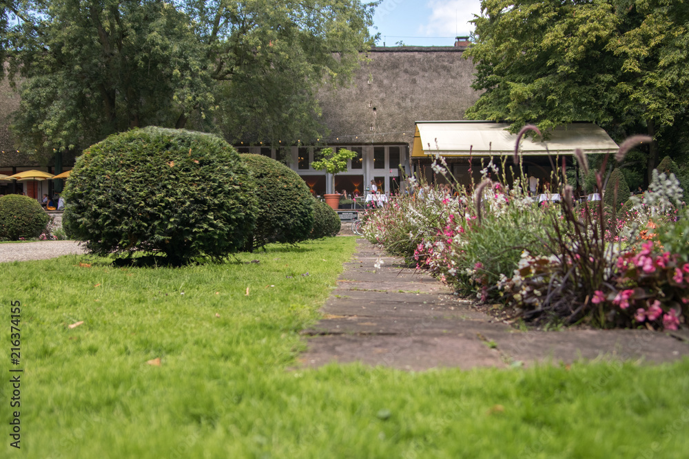 Naklejka premium Park am Parterre am Teehaus