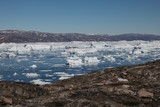 Eisberge im Sermelikfjord (Grönland)