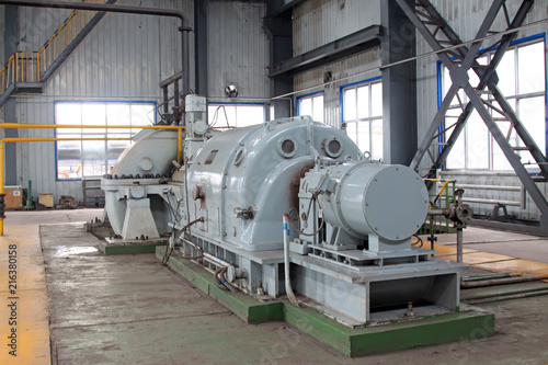 blast furnace TRT Unit in a power plant © junrong