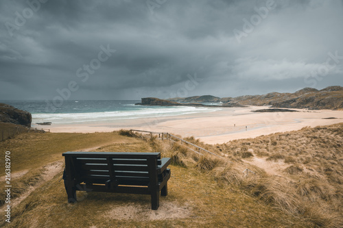 UK, Scotland beach landscape