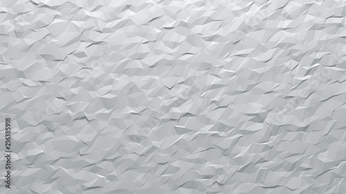 White polygon texture background