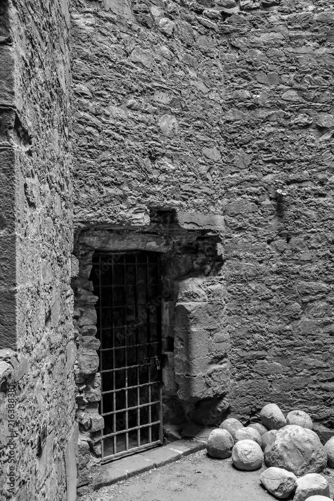 Mittelalterliche Burgruine - Wales Mittelalterliche Burgruine - Wales