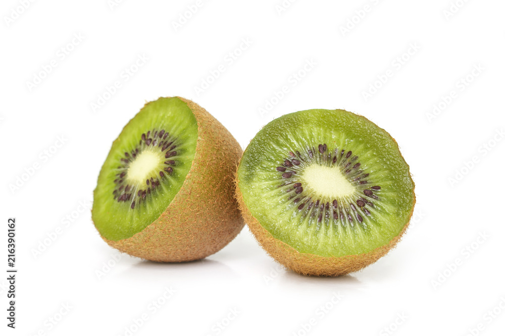 kiwi fruit sliced vegetarian organic healthy nature on white background kiwi fruit sliced vegetarian organic healthy nature on white background