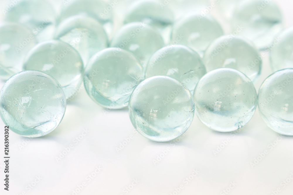 glass ball sphere decoration on white background glass ball sphere decoration on white background