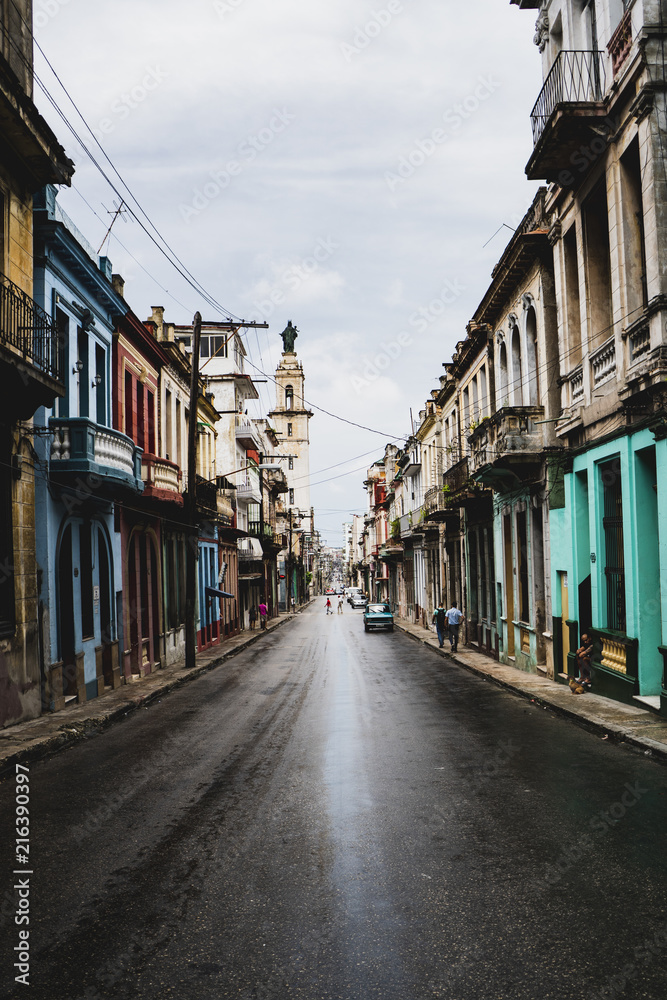 Havana Wet Streets 