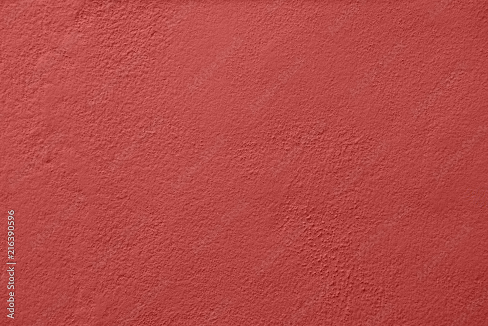 Fototapeta premium Concrete wall painted with a red paint