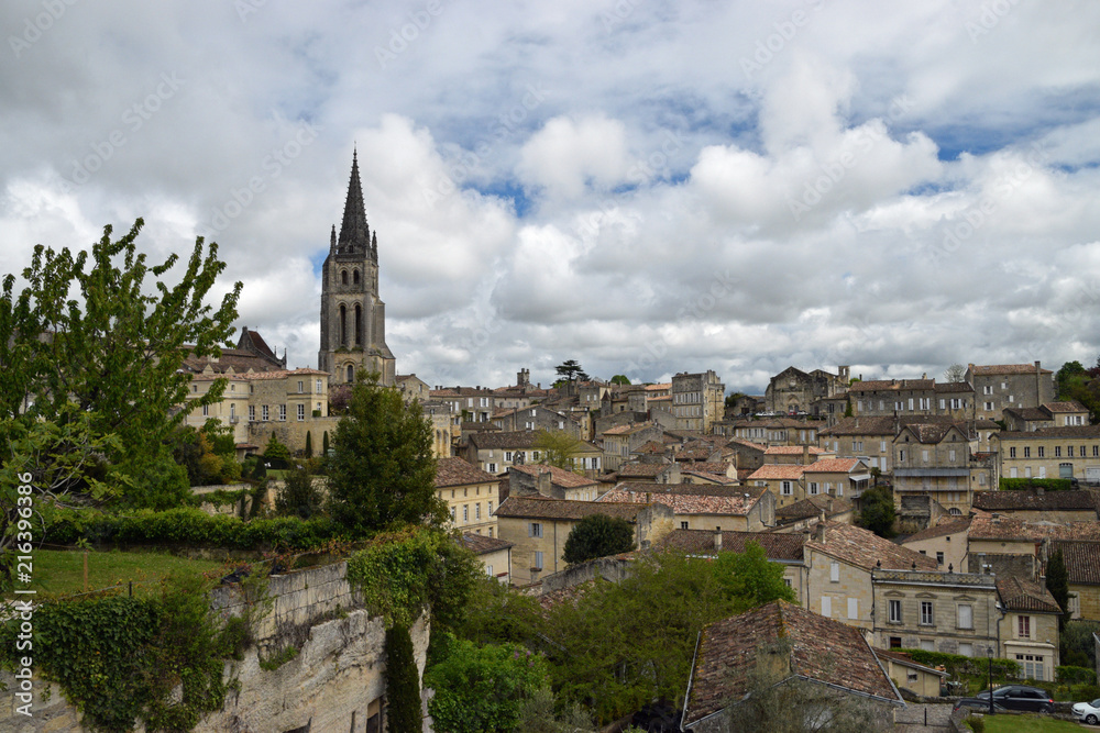 Old town near Bordeaux