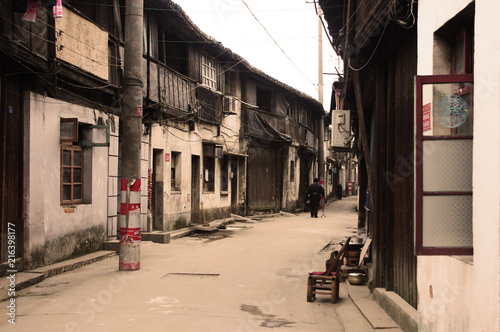 street, old, architecture, city, town, 乌镇