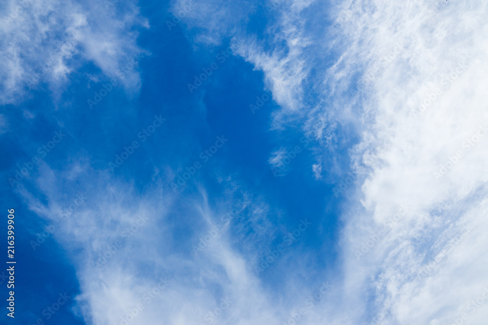 Blue sky with clouds Blue sky with clouds