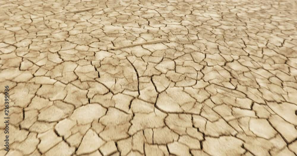closeup steadycam shot of cracked ground in dried lake. ecological disaster, apocalypse concept 4k closeup steadycam shot of cracked ground in dried lake. ecological disaster, apocalypse concept 4k