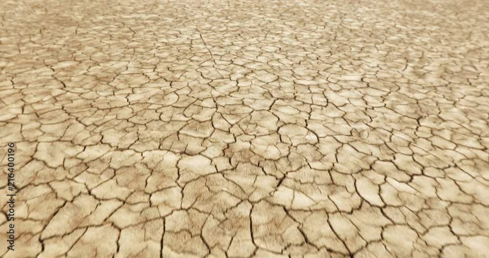 closeup steadycam shot of cracked ground in dried lake. ecological disaster, apocalypse concept 4k closeup steadycam shot of cracked ground in dried lake. ecological disaster, apocalypse concept 4k