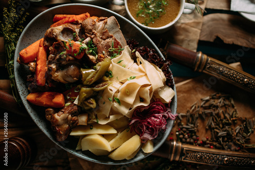 Mongolian traditional food photo