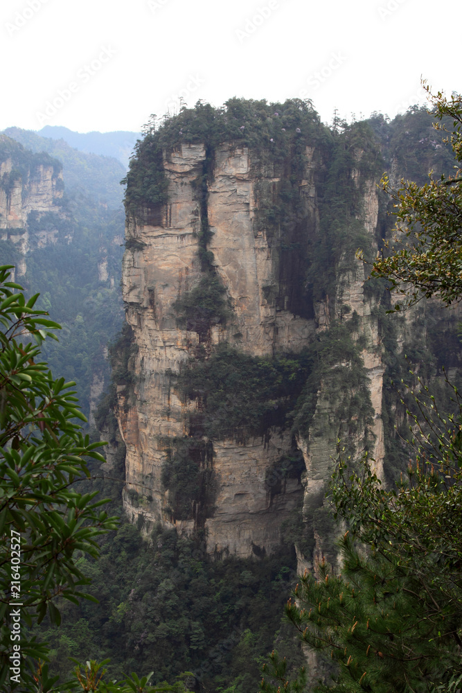 Fototapeta premium TianZi Mountain natural scenery
