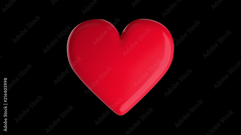 Heart Beating Seamless Loop with Luma Matte 4K can be used for Valentines or Mothers Day Heart Beating Seamless Loop with Luma Matte 4K can be used for Valentines or Mothers Day