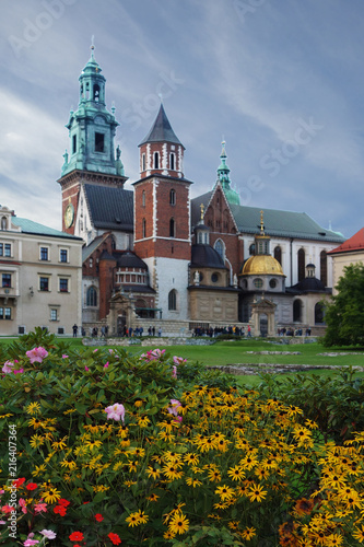 Wawel Castle in Krakow Poland