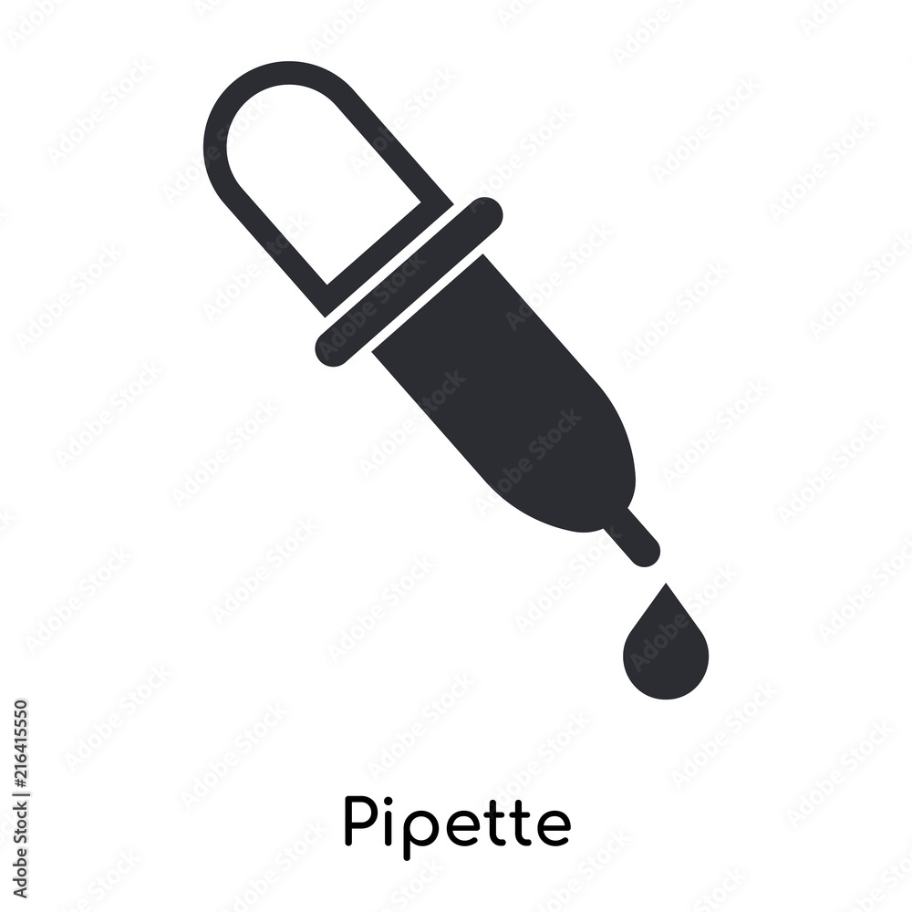 pipette icon isolated on white background. Simple and editable pipette icons. Modern icon vector illustration. pipette icon isolated on white background. Simple and editable pipette icons. Modern icon vector illustration.