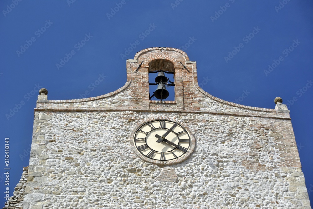 bell tower with clock