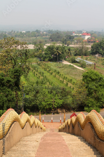 Wat Chom-Kitti or Wat Nong-Kok, Thai temple in Maetang district, Chiangmai, Northern Thailand. photo