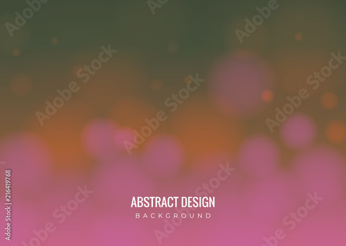Abstract Defocused Background