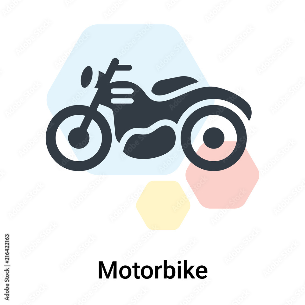 Motorbike icon vector sign and symbol isolated on white background, Motorbike logo concept Motorbike icon vector sign and symbol isolated on white background, Motorbike logo concept