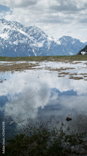 French Alps Reflection