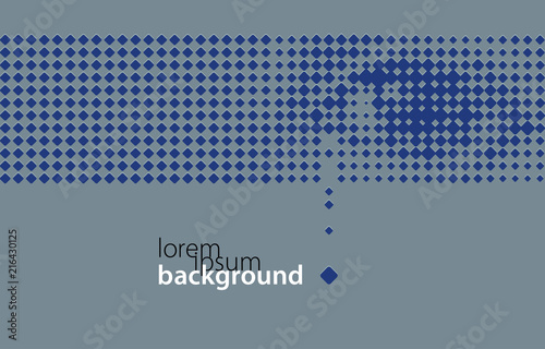 Abstract background with a human eye. Printing grid-like halftone vector graphic for covers, posters, websites, etc. No. 2 variant.
