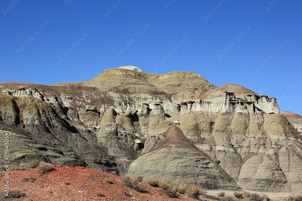 Hoodoos und Badlands Bisti Wilderness Area New Mexico USA