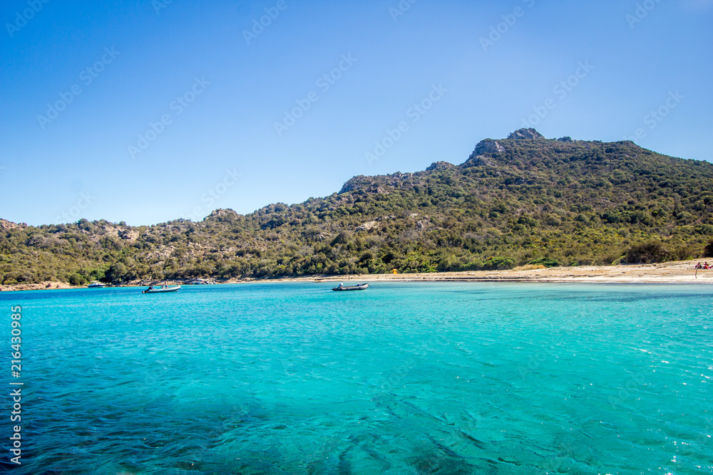 Corsican beach