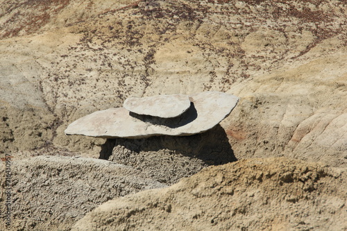 Kopfbedeckung in der Bisti Wilderness Area New Mexico USA photo