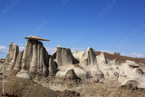 Hoodoos und Badlands Bisti Wilderness Area New Mexico USA photo