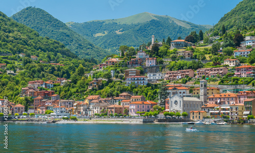 Argegno, idyllic village on Lake Como, Lombardy, Italy. © e55evu