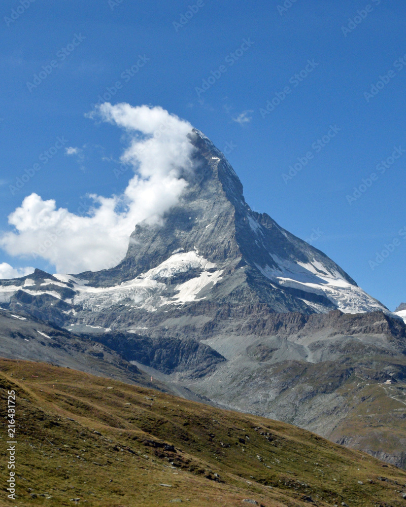Matterhorn with cloud