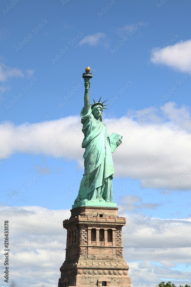 Obraz premium Statua wolności w Nowym Jorku, USA.