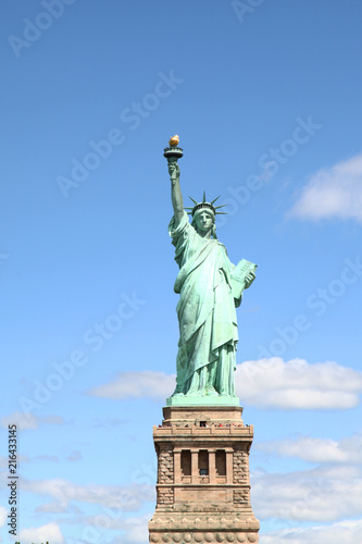 Statue of liberty in New York  USA .