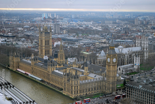 Big Ben from London Eye