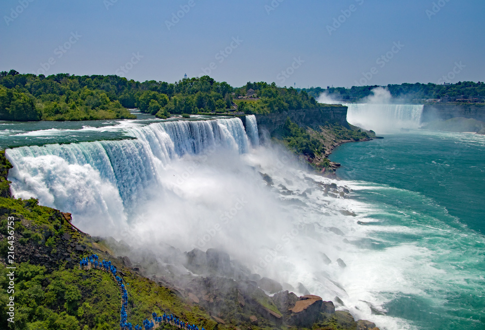 Niagara Falls from the United States side Niagara Falls from the United States side