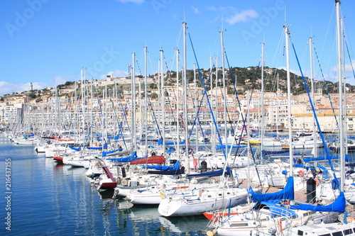 Le Pittoresque port de plaisance de Sète, Hérault, Occitanie, France