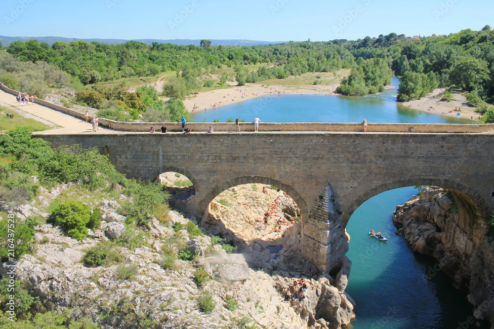 Les magnifiques gorges de l’Hérault, Occitanie, France