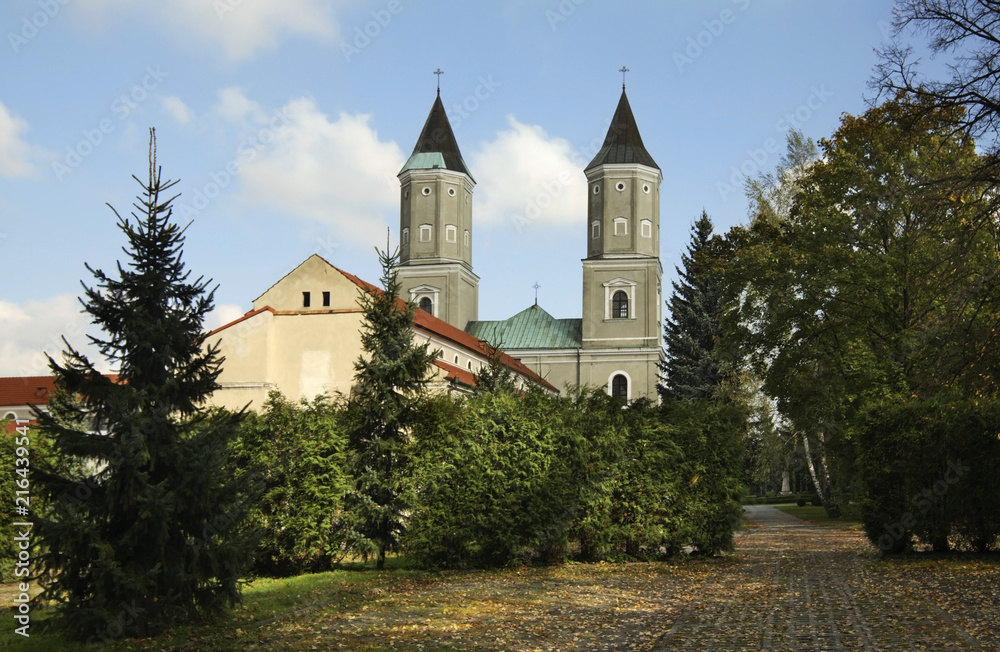 Church of St. Nicholas at Benedictine abbey in Jaroslaw. Poland